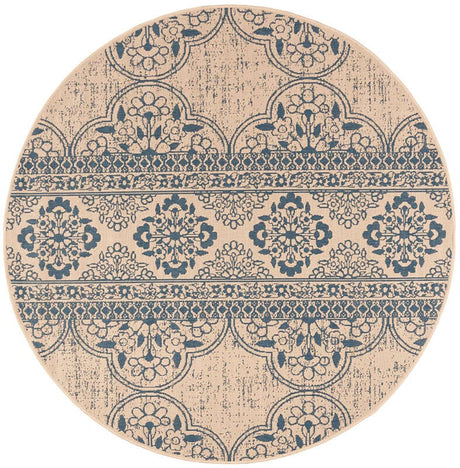 Safavieh Linden Lnd174M Blue / Creme Rugs - Safavieh - lnd174m - 6r