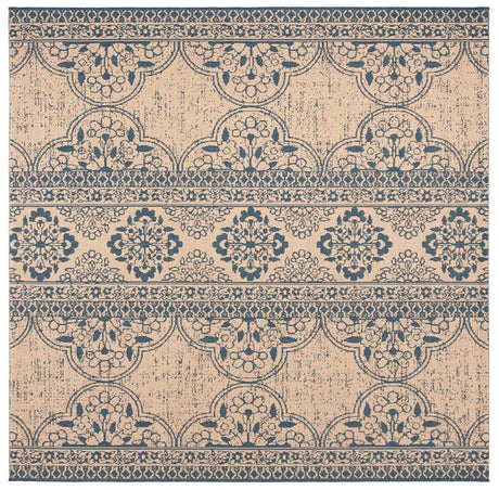 Safavieh Linden Lnd174M Blue / Creme Rugs - Safavieh - lnd174m - 6sq