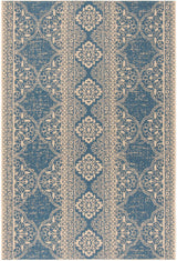 Safavieh Linden Lnd174N Cream / Blue Rugs - Safavieh - lnd174n - 4
