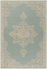 Safavieh Linden Lnd180L Cream / Aqua Rugs - Safavieh - lnd180l - 4