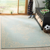 Safavieh Linden Lnd180L Cream / Aqua Rugs - Safavieh - lnd180l - 4