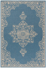 Safavieh Linden Lnd180N Cream / Blue Rugs - Safavieh - lnd180n - 4