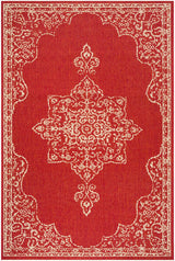 Safavieh Linden Lnd180Q Red / Creme Rugs - Safavieh - lnd180q - 4