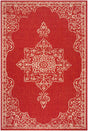 Safavieh Linden Lnd180Q Red / Creme Rugs - Safavieh - lnd180q - 4