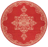 Safavieh Linden Lnd180Q Red / Creme Rugs - Safavieh - lnd180q - 6r