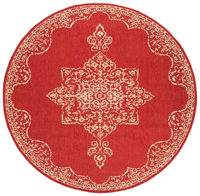 Safavieh Linden Lnd180Q Red / Creme Rugs - Safavieh - lnd180q - 6r