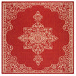 Safavieh Linden Lnd180Q Red / Creme Rugs - Safavieh - lnd180q - 6sq