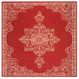 Safavieh Linden Lnd180Q Red / Creme Rugs - Safavieh - lnd180q - 6sq
