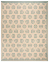 Safavieh Linden Lnd181L Cream / Aqua Rugs - Safavieh - lnd181l - 28