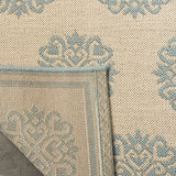 Safavieh Linden Lnd181L Cream / Aqua Rugs - Safavieh - lnd181l - 4