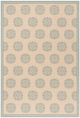 Safavieh Linden Lnd181L Cream / Aqua Rugs - Safavieh - lnd181l - 4