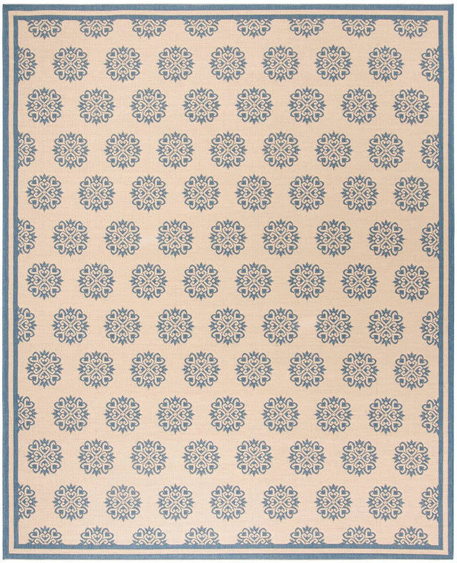 Safavieh Linden Lnd181M Blue / Creme Rugs - Safavieh - lnd181m - 4