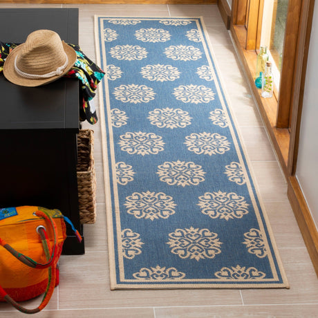 Safavieh Linden Lnd181N Cream/Blue Rugs - Safavieh - lnd181n - 6r