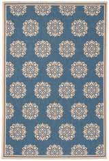 Safavieh Linden Lnd181N Cream/Blue Rugs - Safavieh - lnd181n - 6r