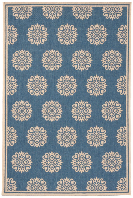 Safavieh Linden Lnd181N Cream/Blue Rugs - Safavieh - lnd181n - 6r