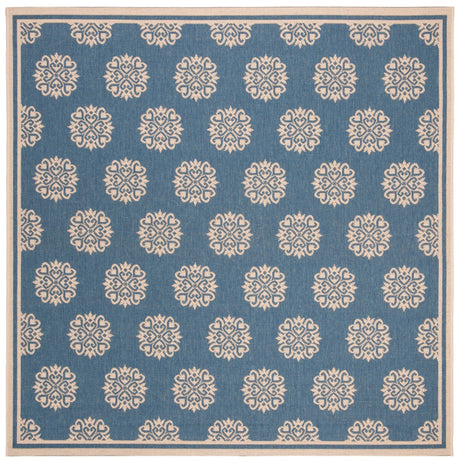 Safavieh Linden Lnd181N Cream/Blue Rugs - Safavieh - lnd181n - 6sq