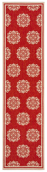 Safavieh Linden Lnd181Q Red / Creme Rugs - Safavieh - lnd181q - 28