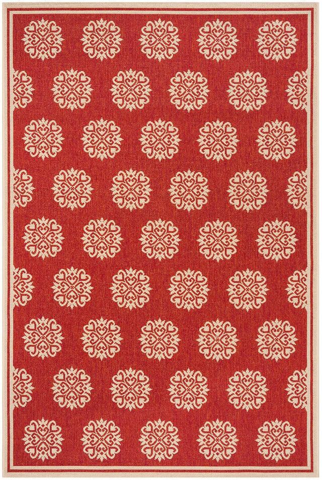 Safavieh Linden Lnd181Q Red / Creme Rugs - Safavieh - lnd181q - 4