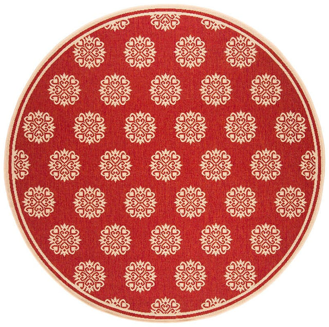 Safavieh Linden Lnd181Q Red / Creme Rugs - Safavieh - lnd181q - 6r