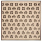 Safavieh Linden Lnd181U Creme / Brown Rugs - Safavieh - lnd181u - 6sq