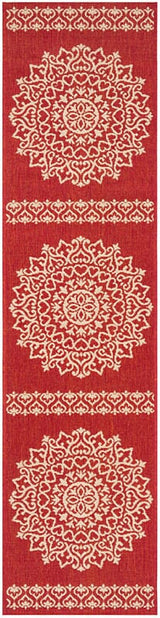 Safavieh Linden Lnd183Q Red / Creme Rugs - Safavieh - lnd183q - 28