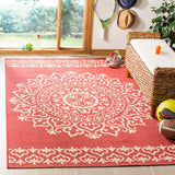 Safavieh Linden Lnd183Q Red / Creme Rugs - Safavieh - lnd183q - 4