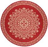 Safavieh Linden Lnd183Q Red / Creme Rugs - Safavieh - lnd183q - 6r