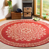 Safavieh Linden Lnd183Q Red / Creme Rugs - Safavieh - lnd183q - 6sq
