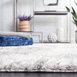 Safavieh Lindsay Shag Lns550A Ivory/Grey Rug - Safavieh - lns550a - 4