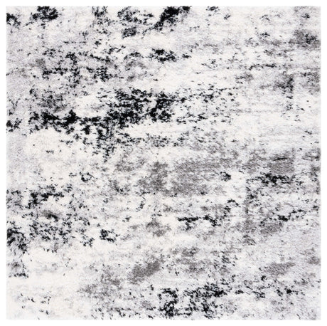 Safavieh Lindsay Shag Lns556G Grey/Black Ivory Rug - Safavieh - lns556g - 4