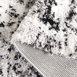 Safavieh Lindsay Shag Lns556G Grey/Black Ivory Rug - Safavieh - lns556g - 4