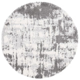 Safavieh Lindsay Shag 6'-7" x 6'-7" Rug in Dark Grey / Grey