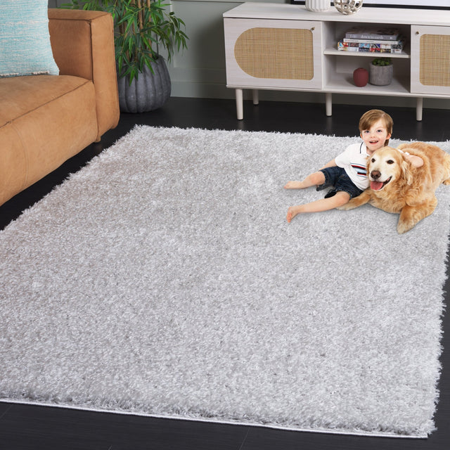 Safavieh Lindsay Shag Lns560F Grey Rug - Safavieh - lns560f - 7r