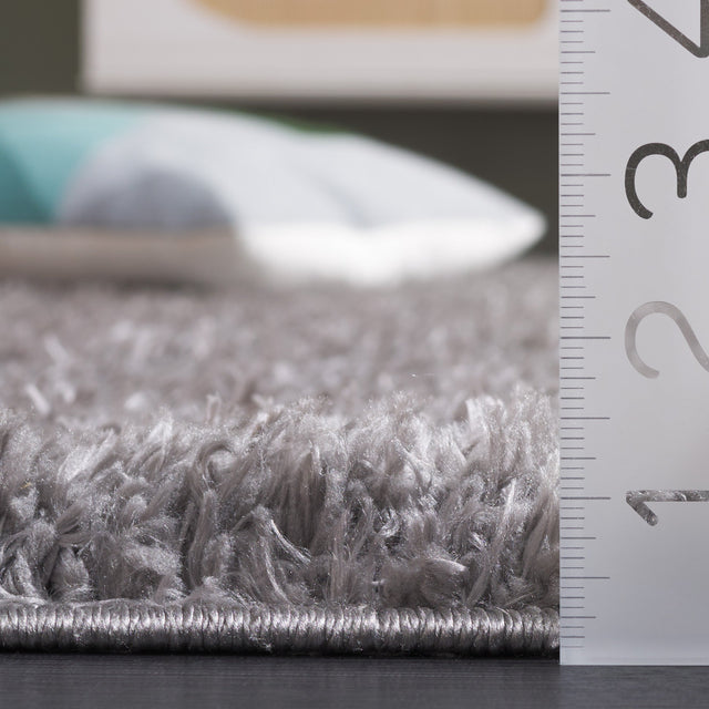Safavieh Lindsay Shag Lns560G Dark Grey Rug - Safavieh - lns560g - 7r