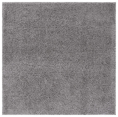 Safavieh Lindsay Shag 6'-7" x 6'-7" Rug in Dark Grey