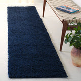 Safavieh Lindsay Shag 2'-2" x 10'-0" Rug in Navy