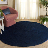Safavieh Lindsay Shag Lns560N Navy Rug - Safavieh - lns560n - 7r