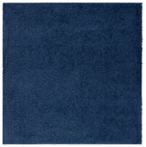 Safavieh Lindsay Shag 6'-7" x 6'-7" Rug in Navy