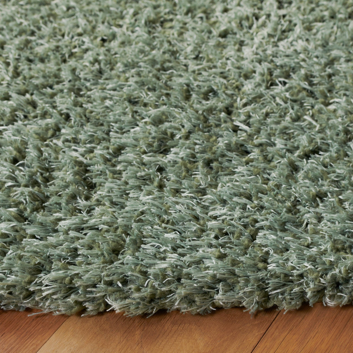Safavieh Lindsay Shag Lns560Y Green Rug - Safavieh - lns560y - 7r