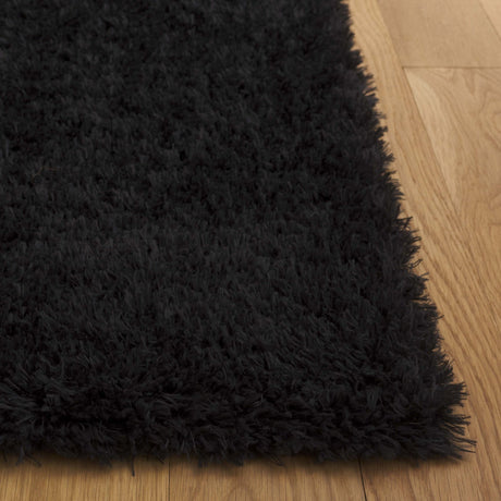 Safavieh Lindsay Shag Lns560Z Black Rug - Safavieh - lns560z - 7r