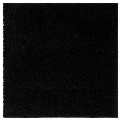 Safavieh Lindsay Shag 6'-7" x 6'-7" Rug in Black