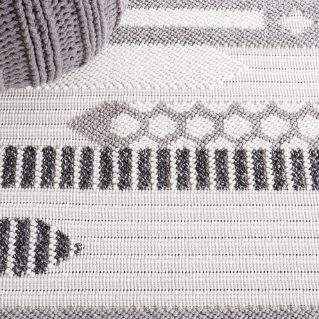 Safavieh Lotus Lot107A Ivory/Dark Grey Rug - Safavieh - lot107a - 28