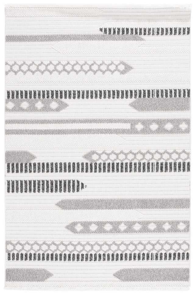 Safavieh Lotus Lot107A Ivory/Dark Grey Rug - Safavieh - lot107a - 4