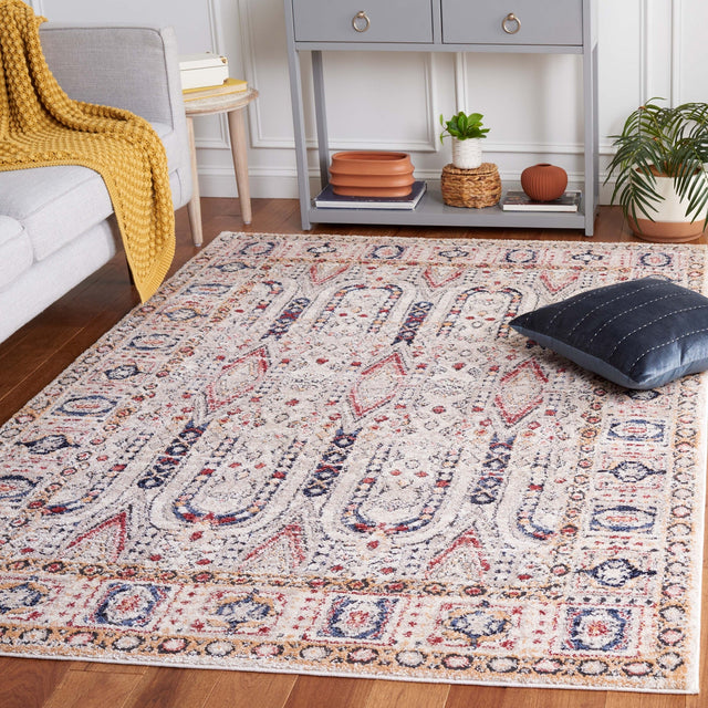 Safavieh Luna Lun101B Beige/Blue Rust Rug - Safavieh - lun101b - 4