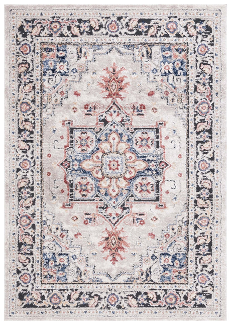 Safavieh Luna Lun104B Beige/Black Rust Rug - Safavieh - lun104b - 4