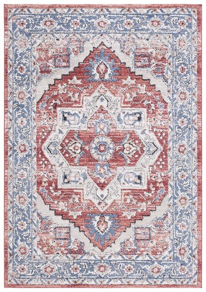 Safavieh Luna Lun105B Beige/Blue Rust Rug - Safavieh - lun105b - 4