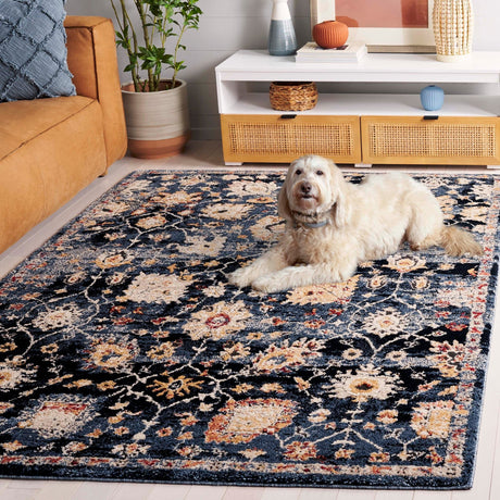 Safavieh Luna Lun107N Navy/Blue Rug - Safavieh - lun107n - 7r