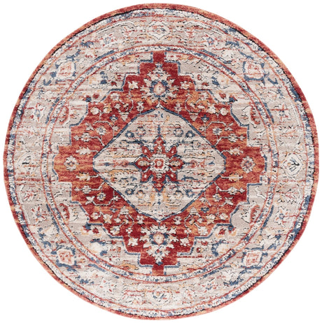 Safavieh Luna Lun108B Beige/Rust Blue Rug - Safavieh - lun108b - 7r