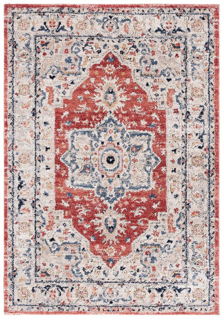 Safavieh Luna Lun110A Beige/Rust Blue Rug - Safavieh - lun110a - 4