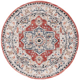 Safavieh Luna Lun110A Beige/Rust Blue Rug - Safavieh - lun110a - 7r